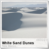 White Sand Dunes